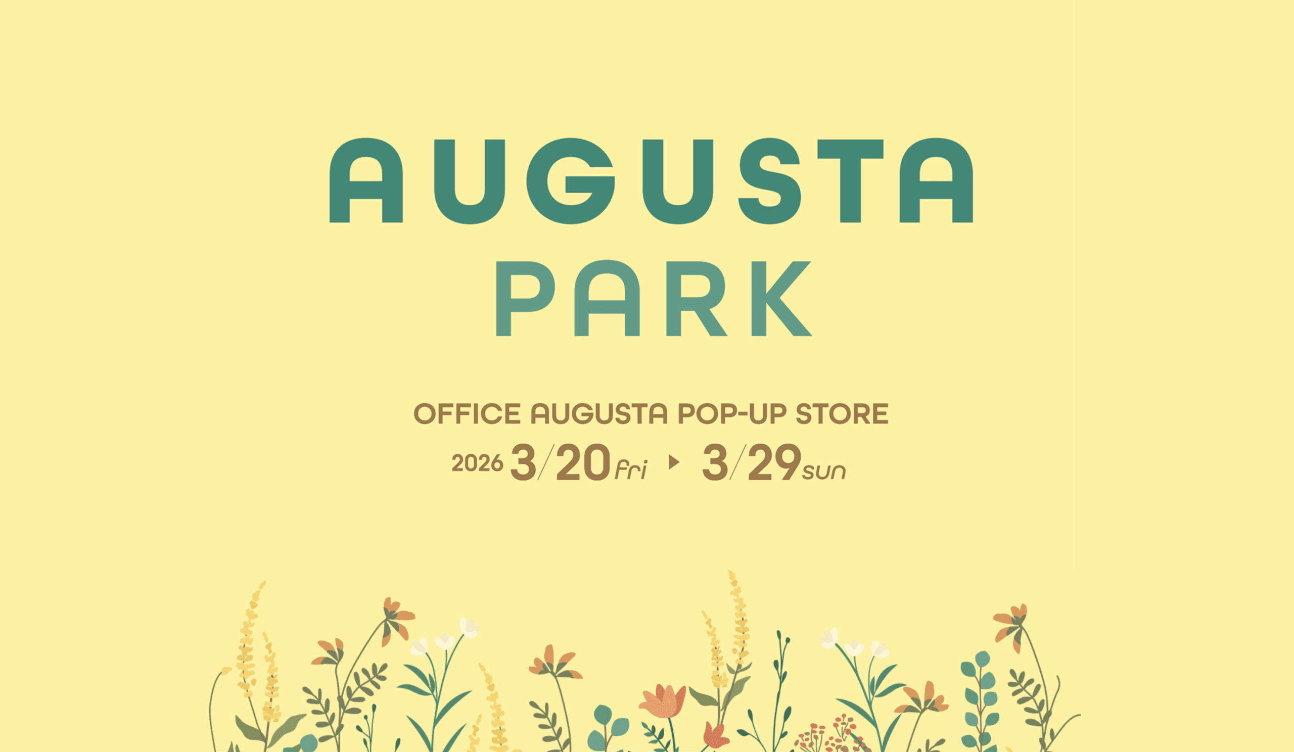 AUGUSTA PARK-OFFICE AUGUSTA POP-UP STORE
